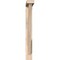 Ekena Millwork Traditional Block Smooth Bracket w/ Offset Brace, Douglas Fir, 3 1/2"W x 26"D x 30"H BKT0402X26X30TRA05SDF - alternate 4